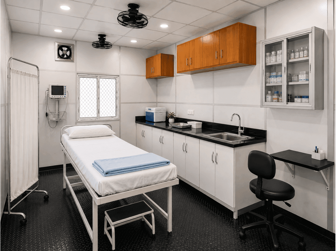 Portable First Aid Medical Room
